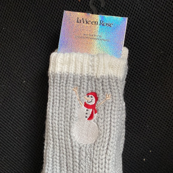 COPY - Holiday Snowman Socks - Picture 2 of 2